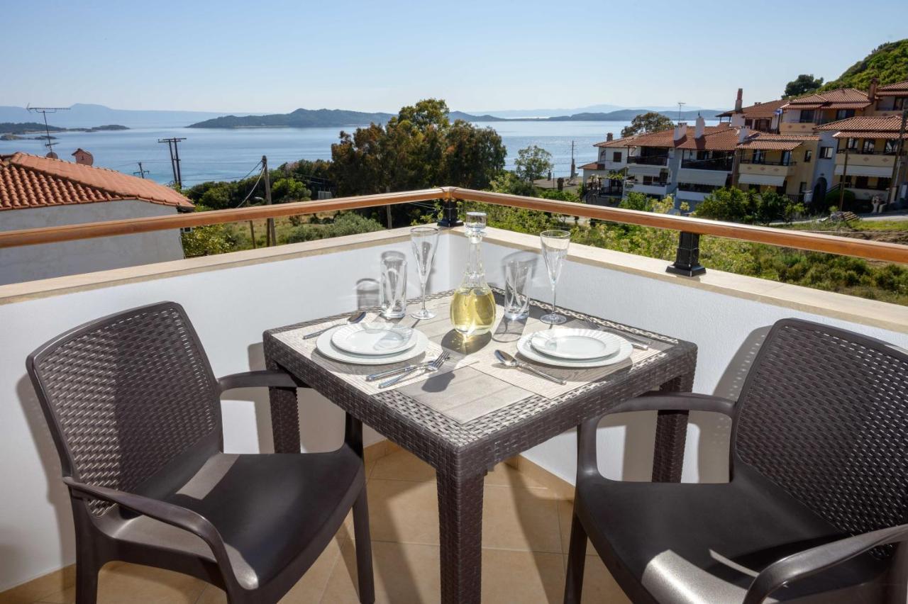 Pension Stelios Ouranoupoli Exterior foto